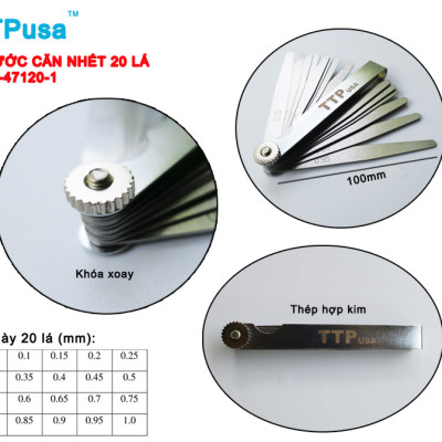 Thước Căn Lá 20 lá TTPusa