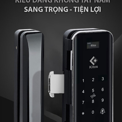 Khóa vân tay cửa kính lùa Kitos KT-GL50