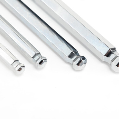Bộ lục giác đầu bi 12 cái tay dài SATA 09102 hệ inch