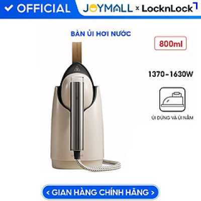 Bàn Ủi Hơi Nước LocknLock Garment Steamer ENI218IVY 1370-1630W, Hàng Chính Hãng, 800ml - JoyMall