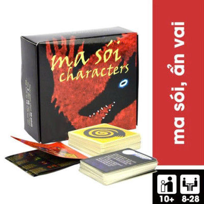 Boardgame Ma Sói Character Việt Hóa