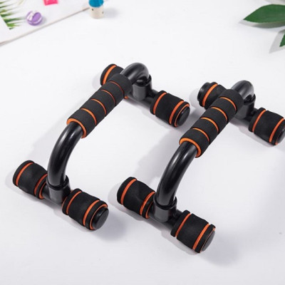 Combo Dụng Cụ Hít Đất Chữ U Kèm Găng Tay Tập Tiện Lợi Hàng Đẹp Giá Chất( Màu Đen Cam)