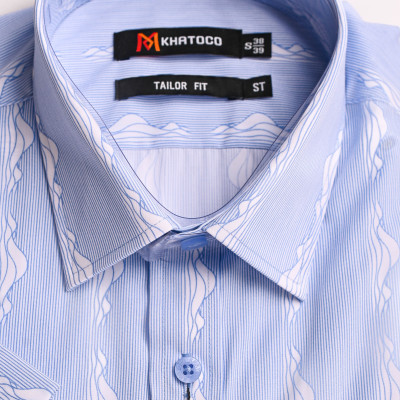 Áo sơ mi nam tay ngắn Form tailor fit