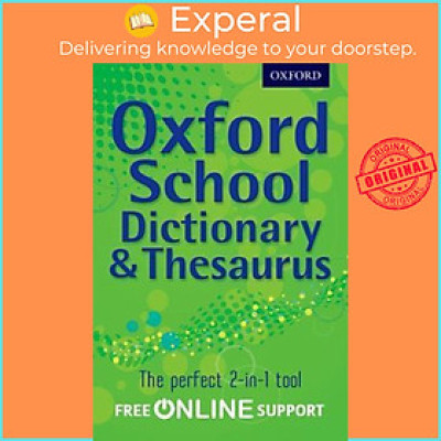 Sách - Oxford School Dictionary & Thesaurus by Oxford Dictionary (UK edition, paperback)