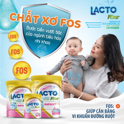 Sữa Mát Cho trẻ Sơ Sinh Lacto Fiber Infant ( 0-12 tháng)