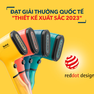 [SẢN PHẨM MỚI] Bàn ủi hơi nước cầm tay Tefal Pure Pop - [Hàng chính hãng]