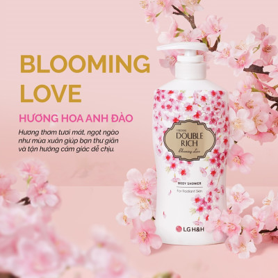 Sữa Tắm Double Rich Hoa Anh Đào 800g