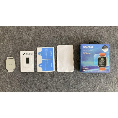 Kính cường lực dành cho Apple Watch Ultra và Ultra 2 - 49mm hiệu Anank 9H công nghệ nhật bản - Hàng nhập khẩu