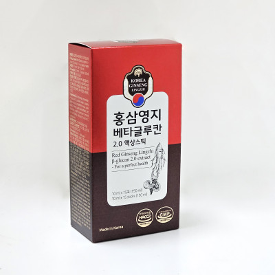 Nhân Sâm Linh Chi Kết Hợp Hoạt Chất Beta Glucan 2.0 Extract Gói Lẻ