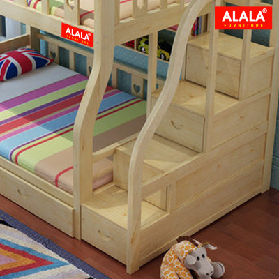 Giường tầng ALALA107 cao cấp/ Miễn phí vận chuyển và lắp đặt/ Đổi trả 30 ngày/ Sản phẩm được bảo hành 5 năm từ thương hiệu ALALA/ Chịu lực 700kg