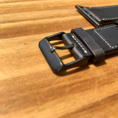 Dây Da Đồng Hồ HANNSON LEATHER Dành Cho Apple Watch, Nhiều Màu, Đủ Size - Hàng Chính Hãng