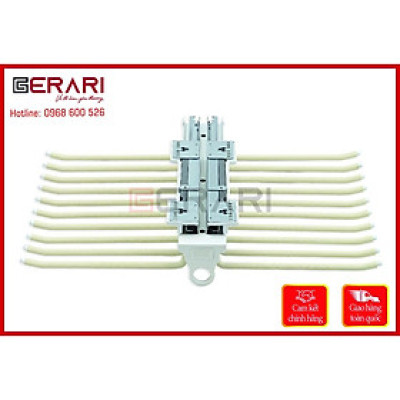 {Chính hãng} Giá vắt quần âu ray giảm chấn mã WH014-1/WH014-2/WH014-3 dòng thời trang White cao cấp thương hiệu Gerari