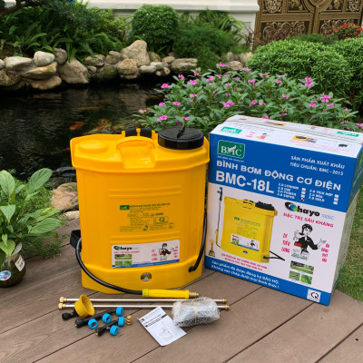 Bình bơm tưới nước động cơ điện BMC 18L 2.0 Super
