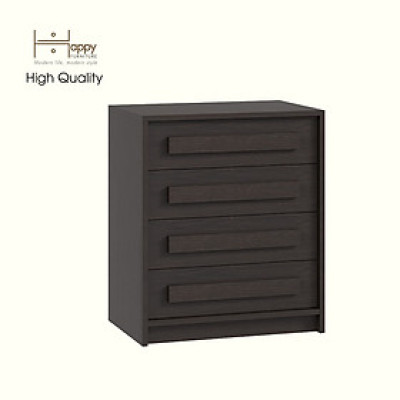 HAPPY FURNITURE , Tủ lưu trữ 4 ngăn kéo - RUBEL, THK_255 , 60cm x 40cm x 70cm DxRxC