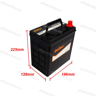Ắc Quy Delkor 46B20R/L/LS (12V - 35Ah)