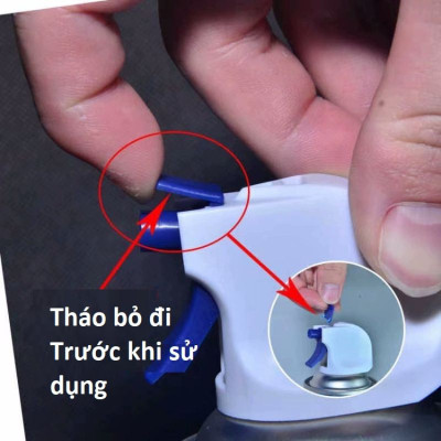 Chai Xịt Bọt Tuyết Vệ Sinh Toilet, Bồn Tắm, Lau Bóng Gương, Lâu Bóng Inox