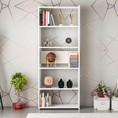 Kệ sách dùng từ gỗ đơn giản sang trọng SMLIFE Bacelos