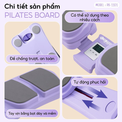PB-1101 Pilates yoga đa chức năng mới, tập thể dục tại nhà, cơ bụng, dây lưng, dụng cụ cánh tay, máy làm đẹp chân