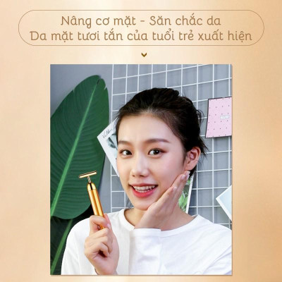 Máy mát xa mặt cầm tay mini Wikileaks WL-1503 làm thon gọn khuôn mặt, tạo V-line, massage mặt giảm bọng (Có Hộp) B08