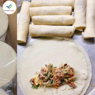 Bánh Tráng Bò Pía Đậu Xanh Thơm Ngon Hiệu Xuân Vui ( Bịch 30 Miếng )