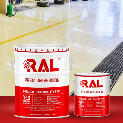 Sơn sàn chống tĩnh điện (trung gian) RAL RAFLOOR ANTI-STATIC MIO - 5KG