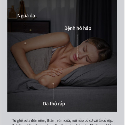 Máy hút bụi ga giường Tski TS-HC01 diệt bọ ve, nấm mốc, hút sạch bụi mịn và khử trùng bề mặt khi đang hút - Hàng chính hãng