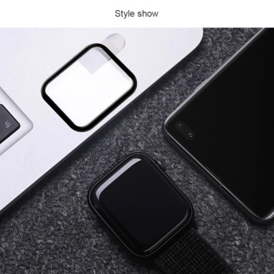 Miếng dán cường lực 3D Nillin AW+ Cho Apple Watch 40mm (Chống va đập, Độ nét Full HD, chống vân tay) - Hàng chính hãng