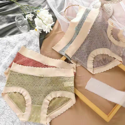 |Mã QL08| Combo 5 Quần Lót Ren Nữ - Quần Chip Nữ Cạp Và Viền Su Mát Lạnh Co Giãn Thoải Mái - Mẫu Mới  - Quần Lót Nữ Cao Cấp