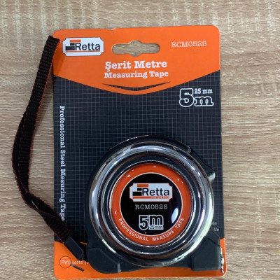 Thước cuộn 5m đầu nam châm Retta RCM0525
