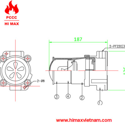 Còi điện chống nổ hi max FP-FKEX