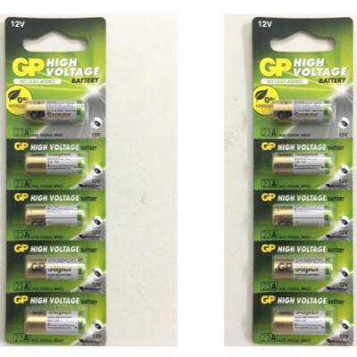 2 Vỉ 10 viên Pin GP 12V 23A 