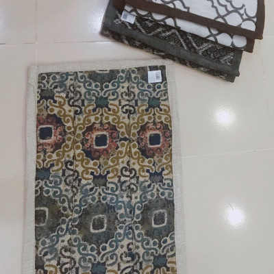 Combo 5 thảm vải chân Araso KT 37*54 cm