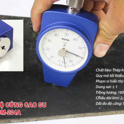 ĐỒNG HỒ ĐO ĐỘ CỨNG CAO SU KDS DM-204A