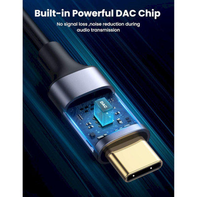 Ugreen UG20193CM451TK 1.5M Màu Đen Cáp chuyển USB type-C sang 2 RCA Chip DAC hổ trợ iPad Pro 2021 Air 4 Mini 6 Samsung S22 S21 Ultra S20 Tab S8 - HÀNG CHÍNH HÃNG