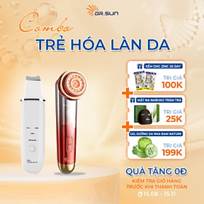 Combo máy nâng cơ và đẩy tinh chất DR SUN VENUS & máy tẩy tế bào chết DR SUN OLYMPUS