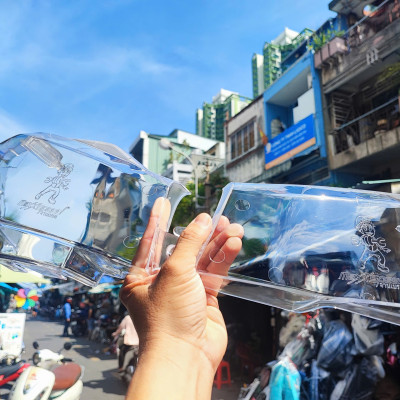 Cặp Cốp, ốp hông Dream trong suốt tặng kèm 4 phi hành gia