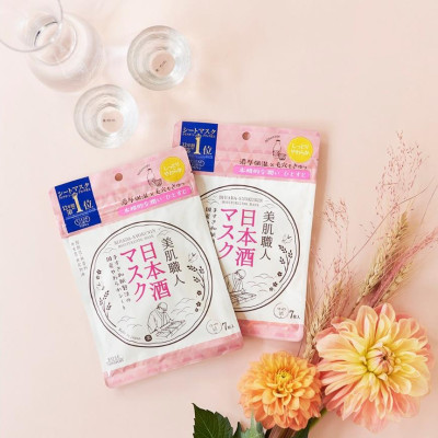Mặt Nạ Giấy Phục Hồi Dưỡng Trắng Da Kosé Clear Turn Brightening Mask B 7 Miếng