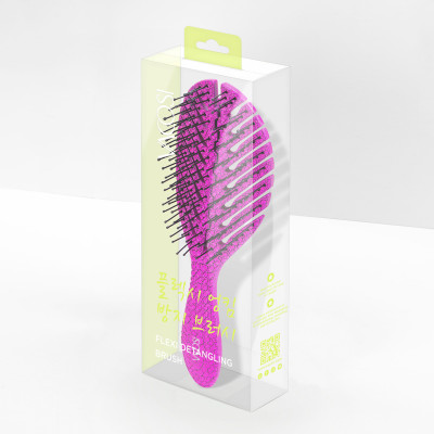 Lược chải tóc gỡ rối, Hồng VACOSI MAGENTA VENT DETANGLING HAIR BRUSH - C18