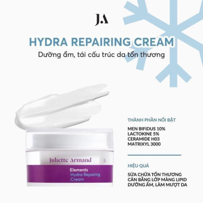 Kem phục hồi dưỡng ẩm Juliette Armand Hydra Repairing Cream 50ml