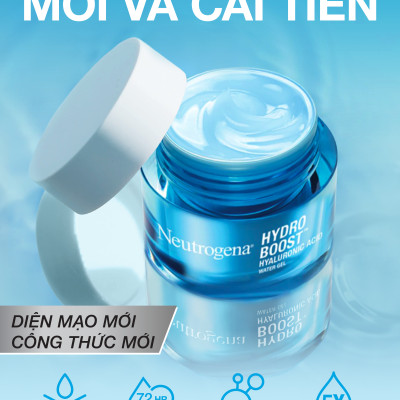 Kem dưỡng cấp ẩm Neutrogena Hydro Boost Hyaluronic Acid Water Gel 50G