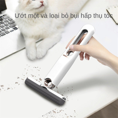 Cây Lau Bàn Bếp Tự Vắt Thông Minh Mini GẤP GỌN 25CM Cây Lau Tự Vắt GẤP GỌN MINI, Bọt Biển Siêu Thấm Hút Đa Năng