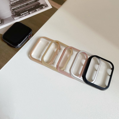 Ốp Case Viền Kim Loại Bảo Vệ Dành Cho Apple Watch Ultra / Apple Watch Series 1-8/SE/SE 2022, Kai.N Metal Case - Hàng Chính Hãng