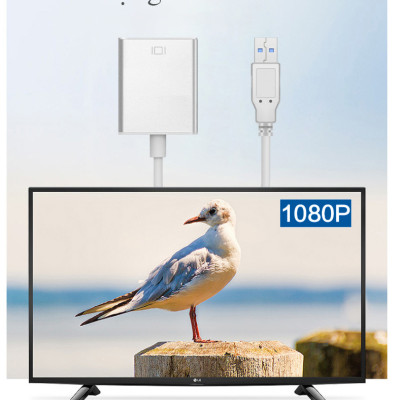 Cáp USB 3.0 sang HDMI Hỗ Trợ Full HD 1080p dùng cho Windows và MacOS