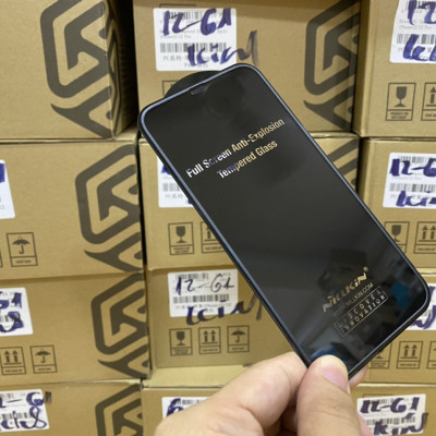 Kính Cường Lực Nillkin PC viền nổi chống trầy và chống va đập cạnh cho Iphone 12/12 Pro (6.1) - 12 Pro Max (6.7) - Hàng Chính Hãng
