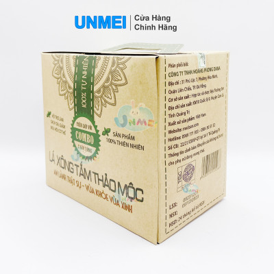 Lá Xông Thảo Mộc MỆ ĐOAN giúp Phục hồi sức khỏe làm sạch cơ thể sau sinh combo 200g/(Hộp 2gói)