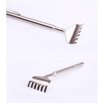 Cây Gãi Lưng INOX Kéo Dài Rút Gọn 58cm - Tay Gãi Siêu Đỉnh Bằng Nhựa Tránh Gây Đau (Xả Kho Giá Rẻ) (Màu Ngẫu Nhiên)