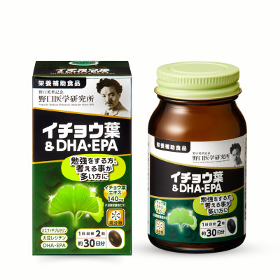 Viên Uống Bổ Não Bổ Sung DHA & EPA Ginkgo Noguchi 60 Viên