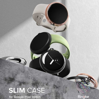Bộ 2 Ốp dành cho Google Pixel Watch RINGKE Slim - Hàng Chính Hãng