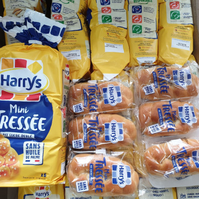 Bánh mì hoa cúc Mini Harrys 210gr PHÁP 