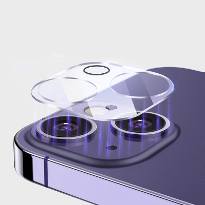 Miếng Dán Kính Cường Lực Camera chống trầy GOR cho iPhone 14 / 14 Plus / 14 Pro / 14 Pro Max (Bộ 2 Miếng) - Hàng Nhập Khẩu